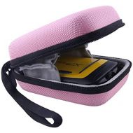 WERJIA Hard EVA Travel Case for Fujifilm FinePix XP120/130/140/80/90 Digital Camera Case (Carrying Case（Pink）)
