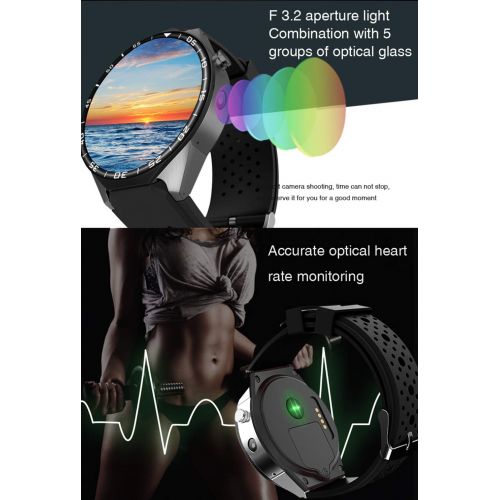  WETERS Fitness Tracker Activity Tracker Watch Heart Rate Monitor Waterproof 3G Android 1+16G GPS Navigation Sports Bracelet