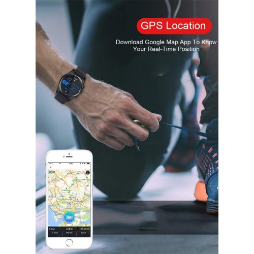 WETERS Fitness Tracker Activity Watch Heart Rate Monitor Waterproof 4G Card 3+32G Camera GPS Sports Bracelet
