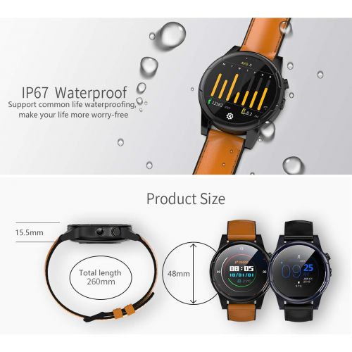  WETERS Fitness Tracker Activity Tracker Watch Heart Rate Monitor Waterproof 4G Internet Call 3+32G Sports Watch