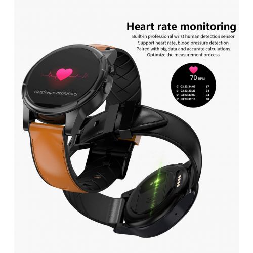  WETERS Fitness Tracker Activity Tracker Watch Heart Rate Monitor Waterproof 4G Internet Call 3+32G Sports Watch