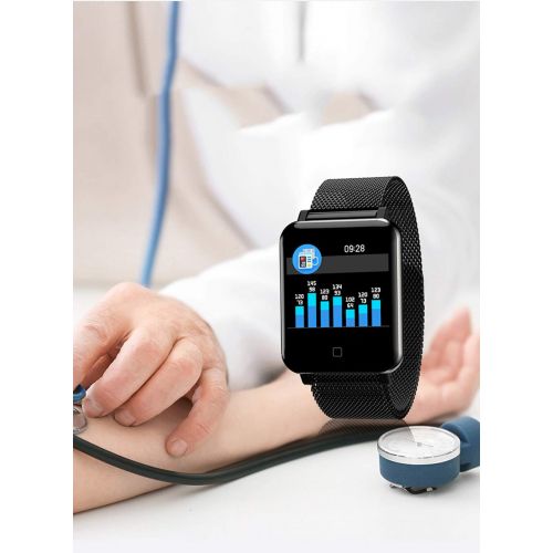  WETERS Fitness Tracker Activity Tracker Watch Heart Rate Monitor Waterproof Color Screen Sleep Multi-Sports Mode Blood Pressure Sports Bracelet