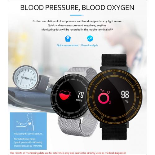  WETERS Fitness Tracker Activity Tracker Watch Heart Rate Monitor Waterproof Color Screen Support Information Push Sports Bracelet