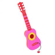 [아마존베스트]WEY&FLY Kids Toy Guitar 6 String, Baby Kids Cute Guitar Rhyme Developmental Musical Instrument Educational Toy for Toddlers