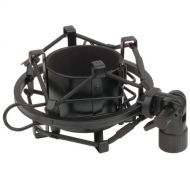 Weymic Black Universal Microphone Shock Mount for Large Diameter Condenser Microphone,Metal Construction