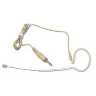 Weymic Tan 3.5mm Screw Single Ear Hook for Wireless Headset Microphone System -stealth Skin Color Earhook