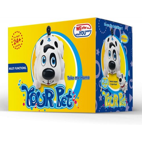  [아마존베스트]Electronic Pet Dog Interactive Puppy - Robot Harry Responds to Touch, Walking, Chasing and Fun Activities