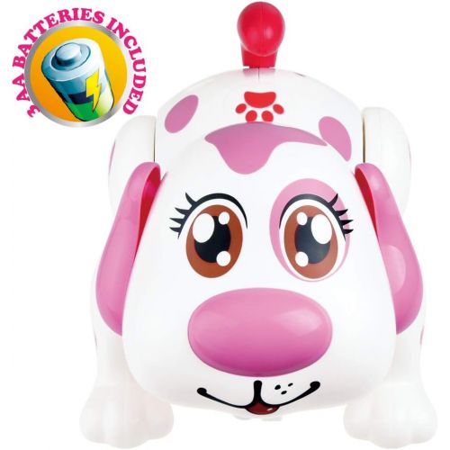  [아마존베스트]WEofferwhatYOUwant Electronic Pet Dog - Original Batteries Included Interactive Puppy Robot Helen Responds to Touch, Walking, Chasing and Fun Activities