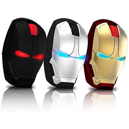  [아마존베스트]WFB Wireless Mouse Cool Gaming Mouse Ergonomic 2.4 G Portable Mobile Computer Click Silent Optical Mice with USB Receiver (Black)