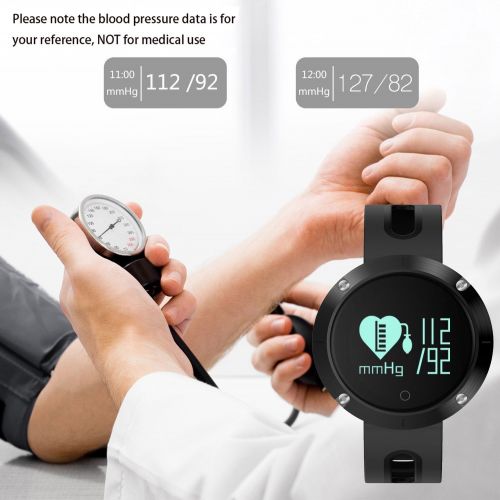  WFCL Fitness Tracker,Wireless Smart Activity Trackers and Sleeping Management Wristband Blood Pressure Heart Rate Monitor Sport Bracelet Pedometer Watch,for iOS Android Wristband