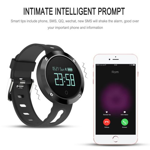  WFCL Fitness Tracker,Wireless Smart Activity Trackers and Sleeping Management Wristband Blood Pressure Heart Rate Monitor Sport Bracelet Pedometer Watch,for iOS Android Wristband