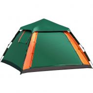 WFJM Pop Up Tent 3-4 Persons Instant Family Camping Tent Double Layer Waterproof Awning Camping for Hiking Backpacking Travel