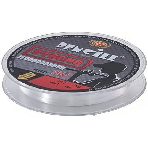  [아마존베스트]WFT Penzill Strong Fluorocarbon 100 m Leader Line for Spinning Leaders, Fluoro Carbon Line for Leaders, Fishing Line