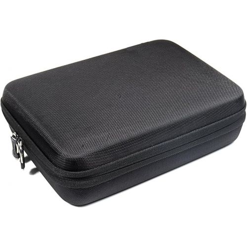  Professional Portable Recorder Case with DIY Foam Inlay for DR-05, DR-40, DR-22L, DR-100MKll, DR-1, Mini Tripod, Adapter, Mic Pop Windscreen, Smart Accessory Padding Solution for SD Cards, cabl