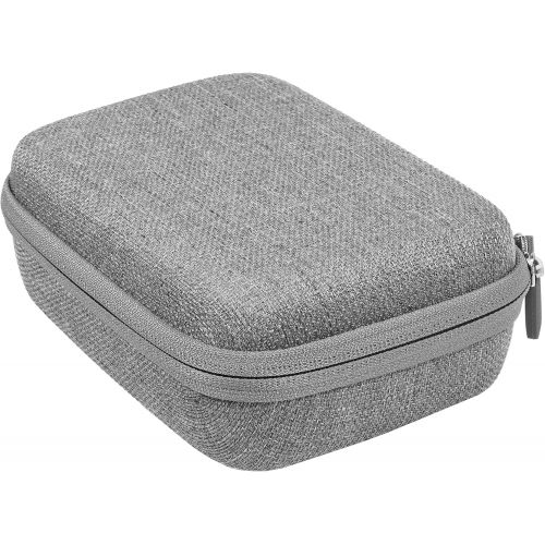  Protective Case for Fujifilm Instax SP-3 Mobile Printer by WGear, Mesh Pocket for Cable and Printing Paper (Tweed Gray)