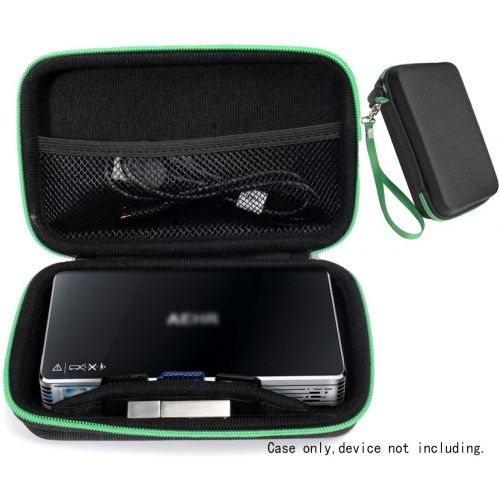  WGear Mobile Pico Video Projector Case for brand like HUANGYUTINGTIME, AEHR, COCAR, TOUMEI C800S DLP Mini Projector, PTVDISPLAY, ELEPHAS, IXunGoP1, inProduct, iCODIS G1, AAXA P3-X