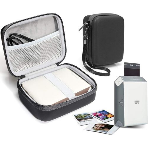  [아마존베스트]Protective Case for Fujifilm INSTAX Share SP-2 Smart Phone Printer by WGear, Mesh Pocket for Cable and Printing Paper (Frosted Black)