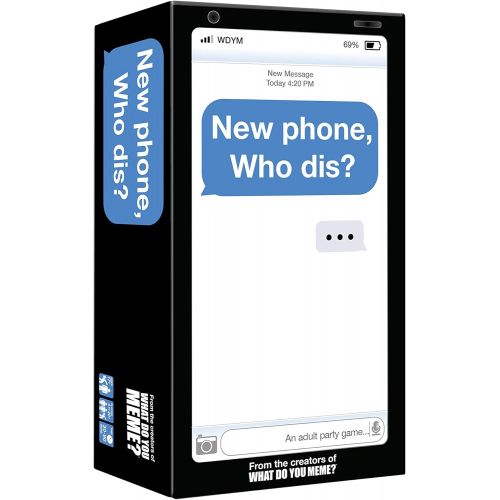  [아마존베스트]New Phone, Who Dis? - Adult Party Game by What Do You Meme?