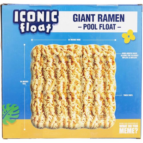  WHAT DO YOU MEME? Iconic Pool Floats (Giant Ramen)