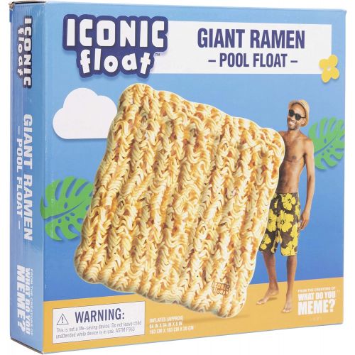  WHAT DO YOU MEME? Iconic Pool Floats (Giant Ramen)