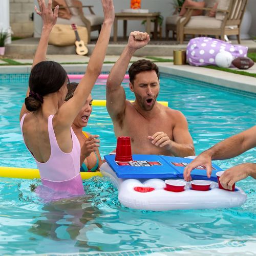  WHAT DO YOU MEME? Flip & Sip - The Ultimate Pool Game Float for Head-to-Head Competition