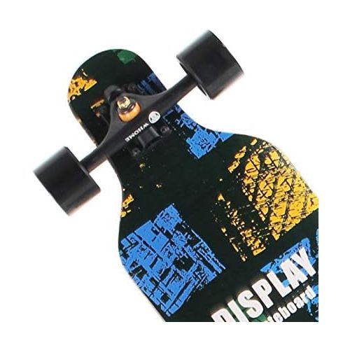  WHOME PRO Skateboard Complete for Adults and Beginners - 41 Inch Longboard for Hybrid Freestyle Carving Cruising 8 Layer Alpine Hard Rock Maple ABEC-9 Precision Bearings Includes T