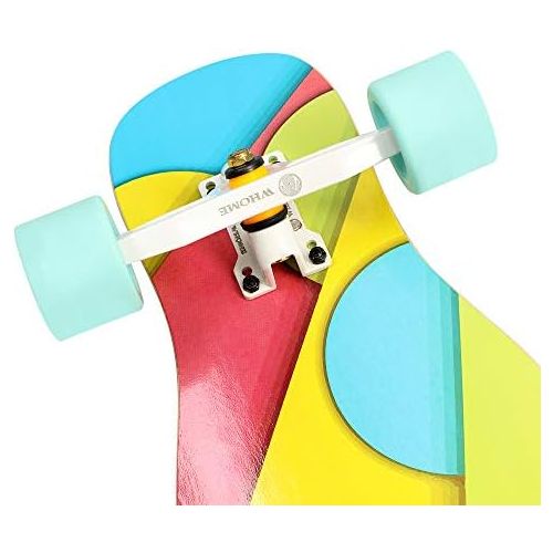  WHOME PRO Dancing Longboards Complete for Adults and Beginners - 42 Inch Dancing Longboard Skateboards for Dancing Cruising Carving Freestyle 8 Layers Alpine Hard Rock Maple Deck I