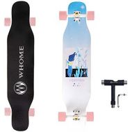 WHOME PRO Dancing Longboards Complete for Adults and Beginners - 42 Inch Dancing Longboard Skateboards for Dancing Cruising Carving Freestyle 8 Layers Alpine Hard Rock Maple Deck I