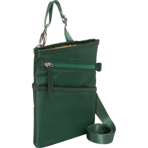  Wib WIB City Slim Dallas Cross Body Shoulder Bag for Tablet Green, GreenTan Lining (FWC7GRDALLAS)