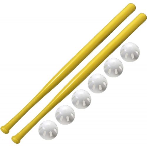  Wiffle 32 Bat and 3 Baseball Set Bundle