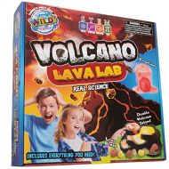 WILD! Science - WS/65L Volcano Lava Lab - Science Kits for Kids - STEM - Erupting Volcano Experiment, Multicolor