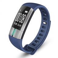 WINAWORLD G20/Blue Smart Bracelet Activity Tracker Electrocardiogram Intelligence ECG PPG Blood Pressure Monitor Heart Rate Monitor Pedometer Sleeping Alarm Call Calorie Alarm Cloc