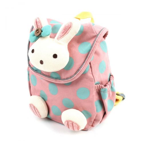  WINGHOUSE Little Girls Animal Rabbit School Bag Safety Harness Walking Belt Backpack Light Pink