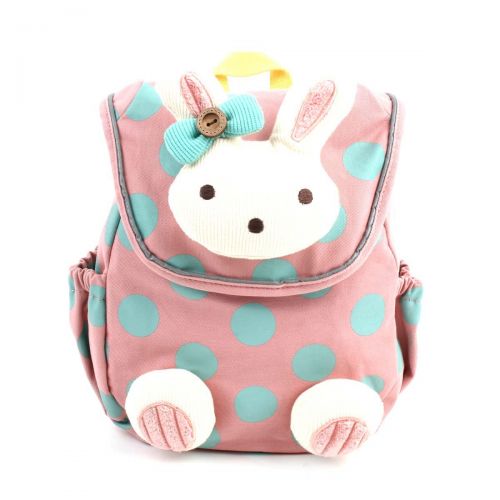  WINGHOUSE Little Girls Animal Rabbit School Bag Safety Harness Walking Belt Backpack Light Pink