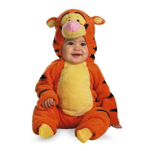  할로윈 용품WINNIE THE POOH Tigger Deluxe Two-Sided Plush Jumpsuit Costume (12-18 months)