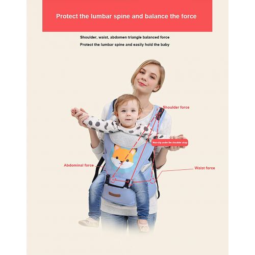  WINNUO Multifunctional Baby Waist Stool Strap,Ergonomic Baby Carrier, Cute Animal Printing Adjustable...