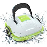 Cordless Robotic Pool Cleaner, Automatic Pool Vacuum with Powerful Suction, Dual-Motor,Self-Parking, Up to 538 Sq.ft,Ideal for Flat Above Ground Pools -Winny 200