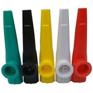 [아마존베스트]WINOMO 10PCS Plastic Kazoos Musical Instruments Flutes for Kids Children - Assorted Color