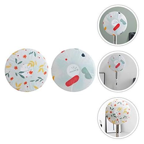  [아마존베스트]WINOMO Pack of 2 Fan Protective Cover Dustproof Fan Protector Safety Stand Fan Protective Case Washable Fan Finger Protector 45 x 45 x 15 cm