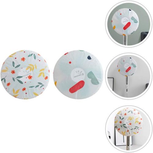  [아마존베스트]WINOMO Pack of 2 Fan Protective Cover Dustproof Fan Protector Safety Stand Fan Protective Case Washable Fan Finger Protector 45 x 45 x 15 cm