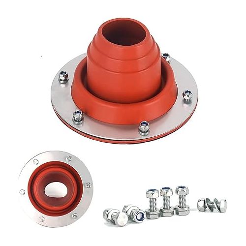  WINTENT Stove Jack Kit for Canvas Tent Camping Tipi Yurt Tent,Flue Flashing Kit for Frontier and Outbacker Stove