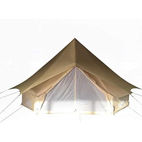  WINTENT Waterproof Large Cotton Canvas Camping Tent with Stove Jack and 2 Doors