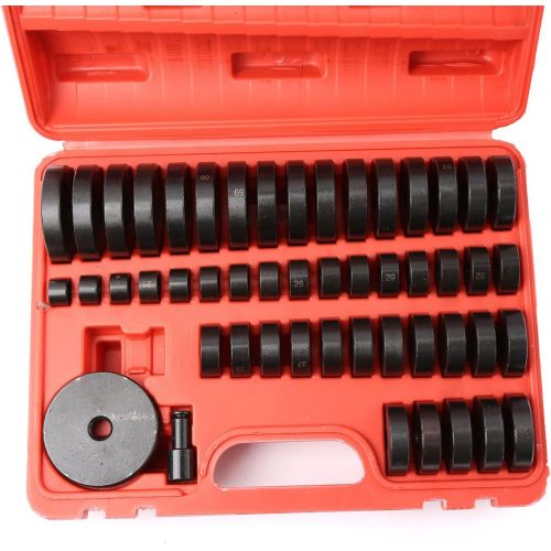  WINTOOLS 52 Pcs Custom Bushing Bearing & Seal Driver Set Tool 18mm - 65mm