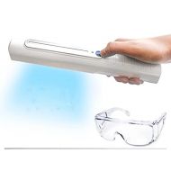 WITSY CO UV-C Light Sanitizer Wand With UV Protective Glasses Handheld Portable Ultraviolet Disinfection Sterilizer Lamp UVC Wand for Home, Car, Office, Bedroom & Travel - Kills 99.99% of C