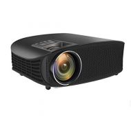 WJ HD 3D Projector, Portable Upgraded Version Smartphone Same Screen 3000 Lumens Video Games Beamer, Support Infrared Remote Control 1080P Home Theater