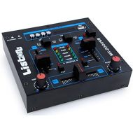 [아마존베스트]WJG Industrievertretung DJ Mixer Party Music Mixer USB/MP3/Fading Talk Cross Over Channel Fading MX 200USB