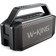 [아마존베스트]W-KING 60W Bluetooth Speaker - Portable Wireless Speaker with Built-in Microphone - 40 Hours Playtime, 12000mAh Battery, Power Bank, IPX6 Waterproof with NFC and TF Card Slot, TWS