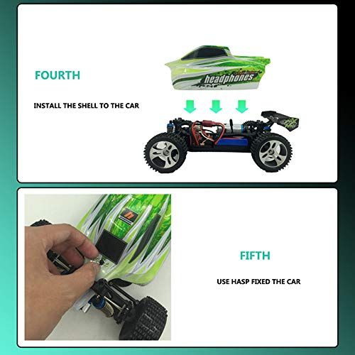  WL Toys RC Car WLtoys A959-B 2.4G Off-Road 70 kmh Racing Car 1:18 Brush Electric Remote Control RC Rechargeable