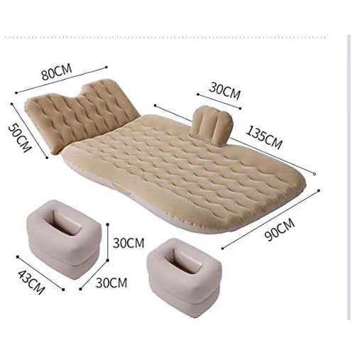  WLDOCA Car air Mattress? Portable Mattress Backseat with Auto Pump and 2 Pillows? Car Bed for Vacation Traveling Outdoor Camping Suitable for Most Models (Car, SUV, MVP).
