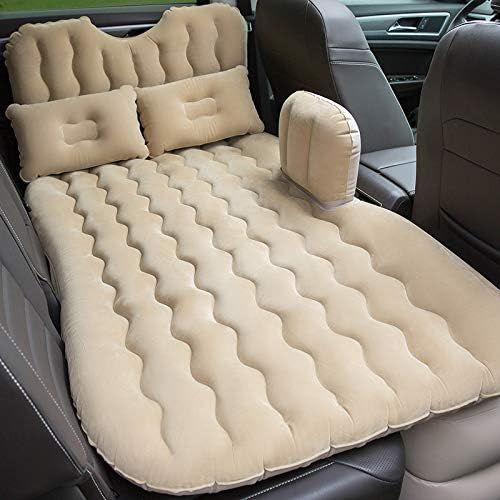  WLDOCA Car air Mattress? Portable Mattress Backseat with Auto Pump and 2 Pillows? Car Bed for Vacation Traveling Outdoor Camping Suitable for Most Models (Car, SUV, MVP).